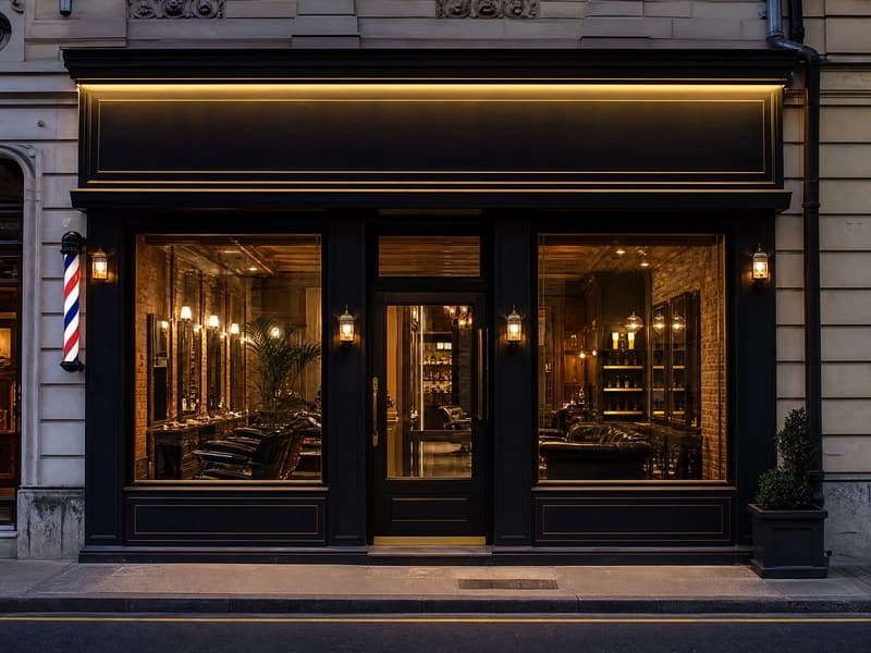 Фасад VIORA Barbershop